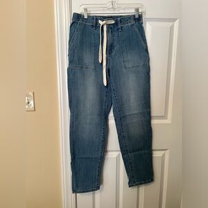 Judy Blue drawstring joggers. Size 7/28.